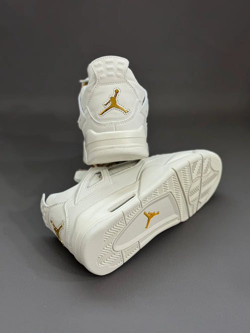 Air Jordan 4 Retro Metallic Gold